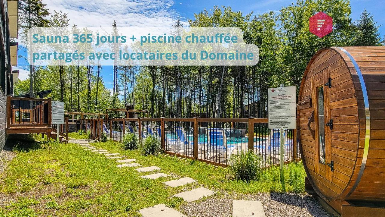 The Marco-Polo Of Portneuf - Open On Nature - Private Spa Pool Sauna Pont-Rouge Zewnętrze zdjęcie